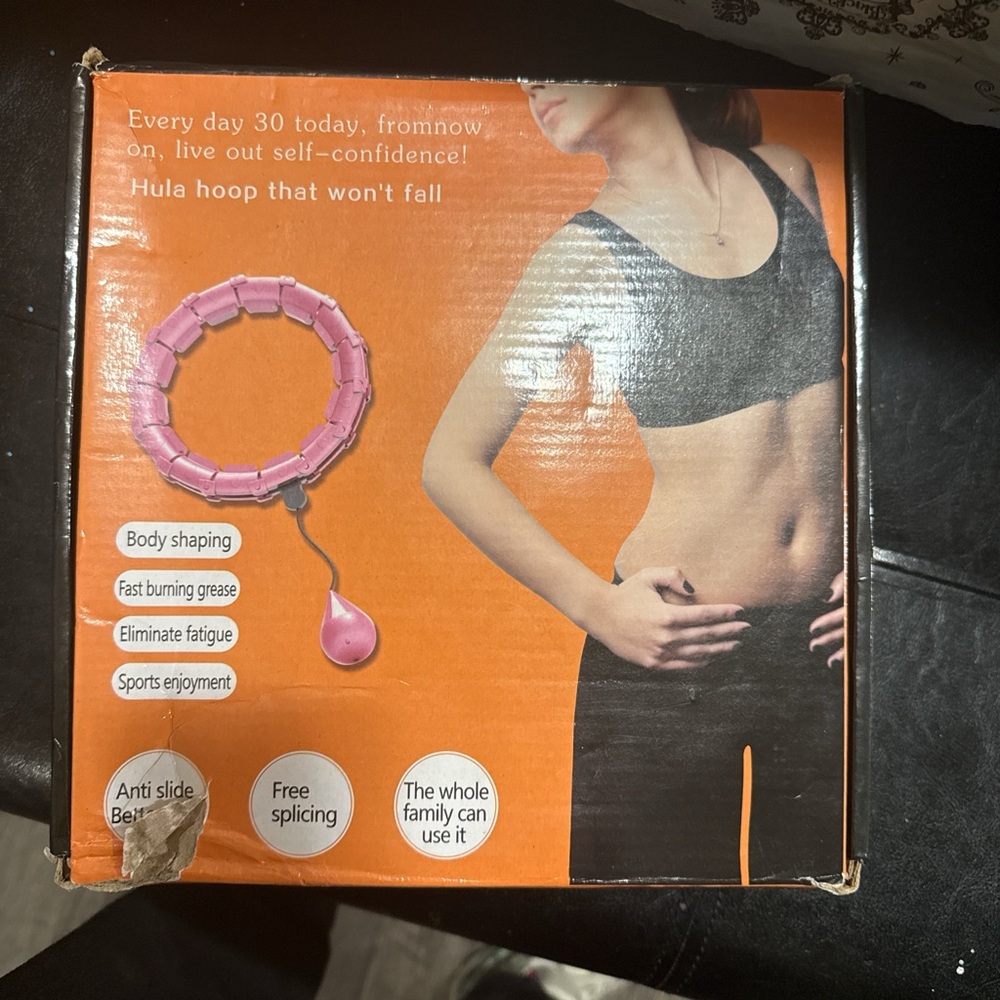 Pink Adjustable Hula Hoop